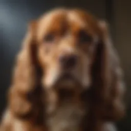 American Cocker Spaniel showcasing its unique features
