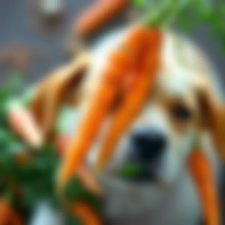 Carrots: A Healthy Snack for Dogs Fresh carrots for canine nutrition