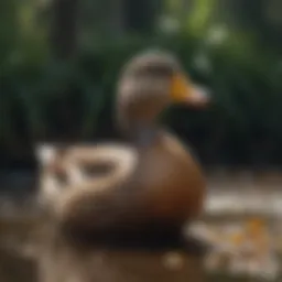 Variety of duck feed options