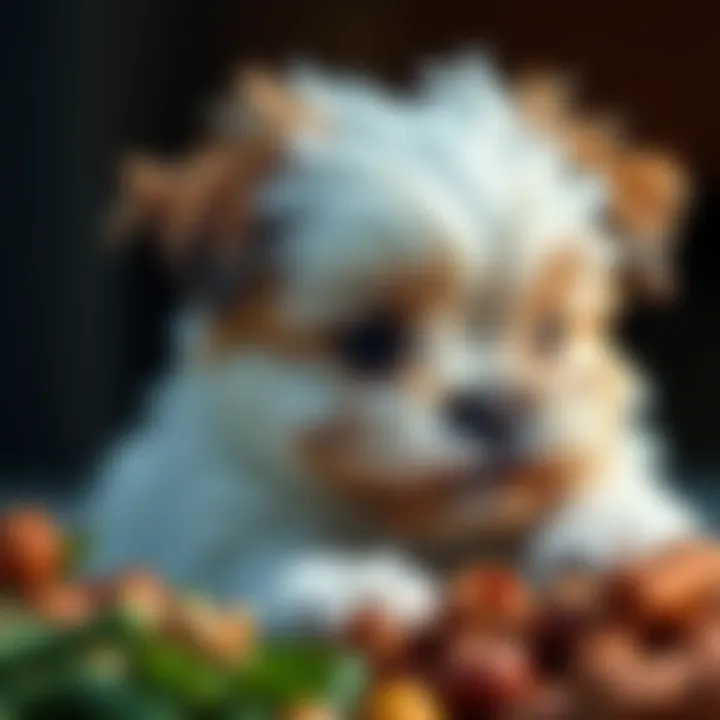 Diverse Diet Choices Variety of food options for puppies