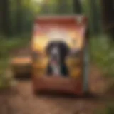 Overview of American Journey dog food packaging showcasing its quality.