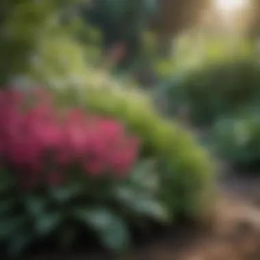 Low-Maintenance Perennials for Limited Spaces Close-up of low-maintenance perennial plants