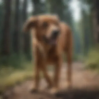 Limping in Dogs: A Key Symptom Dog limping on three legs