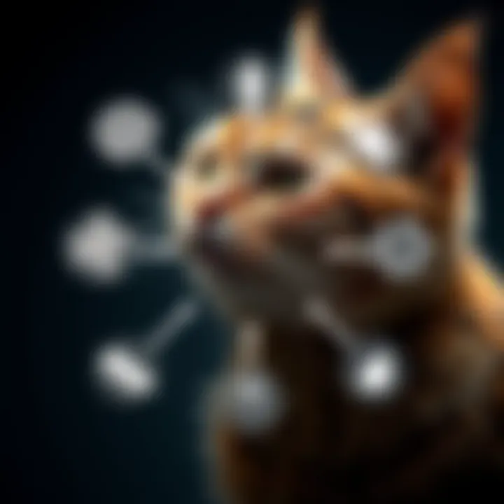 Diagram showing the life cycle of the ringworm fungus