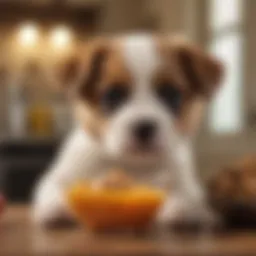 Nutritional breakdown of Science Diet puppy food for small breeds