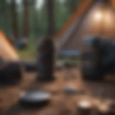 Essential Gear for a Successful Camping Trip Essential camping gear laid out