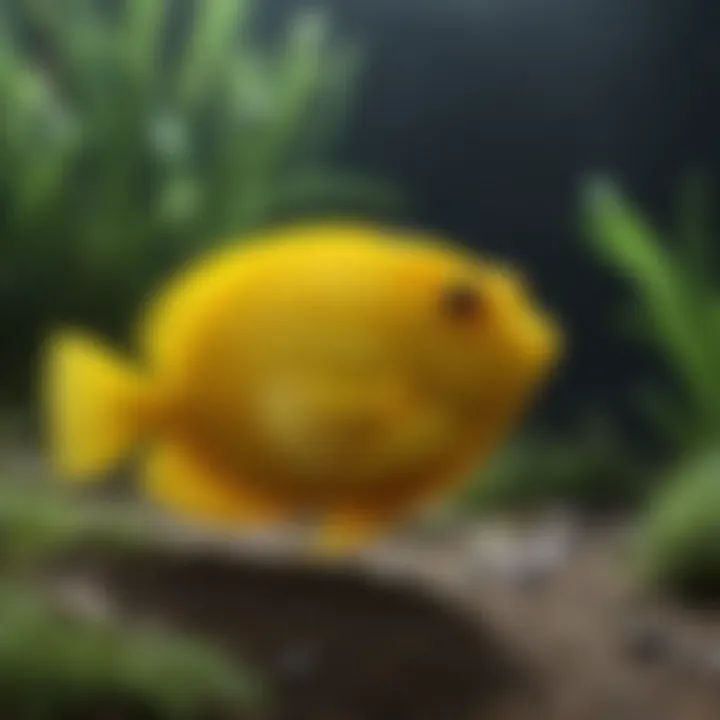 Checklist for purchasing Yellow Tang