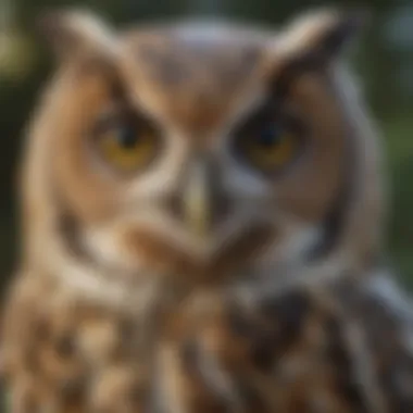 A collage of different owl species showcasing their unique appearances.