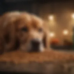 A variety of high-quality dog food for large breeds