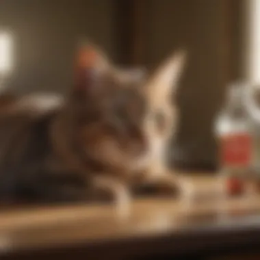 A clean and organized home environment free from fleas.