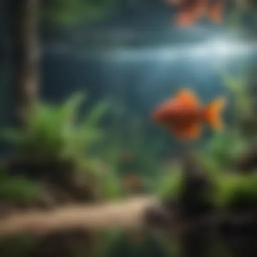 Little Live Pets fish in a serene aquarium setting