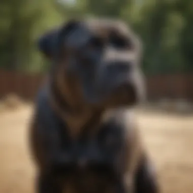 Instinctual Behavior of Cane Corso Cane Corso demonstrating instinctual behavior