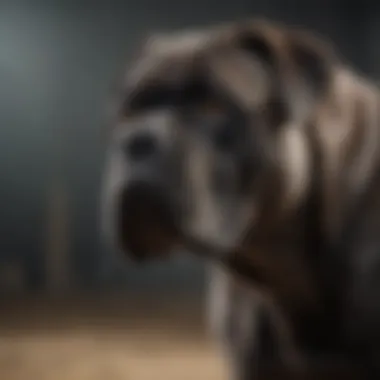 Loyalty and Strength of the Cane Corso Cane Corso displaying loyalty and strength