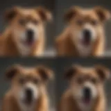Diagram illustrating the stages of a dog's heat cycle