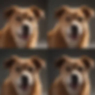Diagram illustrating the stages of a dog's heat cycle
