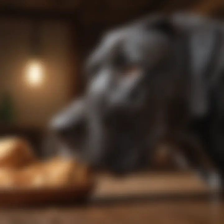 Feeding schedule for Great Danes