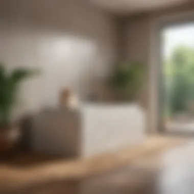 Modern Aesthetics of Long Litter Boxes Elegant long litter box design with modern aesthetics