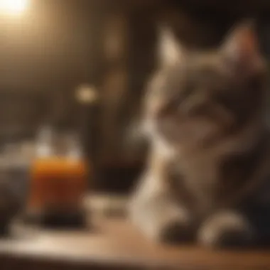 Specialized Treatments for Cats Veterinarian discussing specialized treatment options for a cat