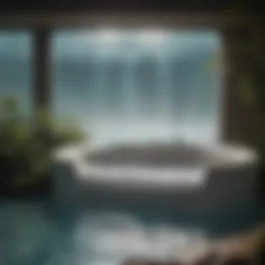 Recreational Aspects of Whirlpool Systems Recreational activities taking place around a whirlpool, emphasizing its appeal for adventure.