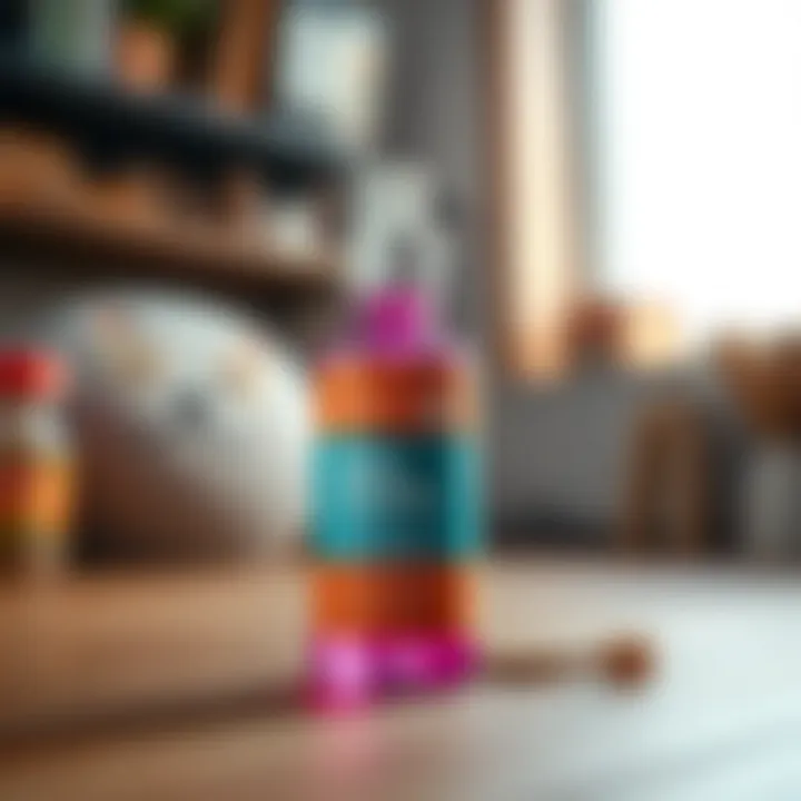 Detailed view of Vets Choice Flea Spray bottle