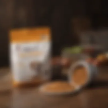 Nutritional Ingredients of Senior Dog Food Close-up of senior dog food showing its nutritional ingredients