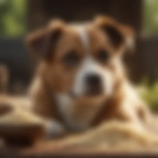 Nutritional comparison of brown rice and white rice for dogs